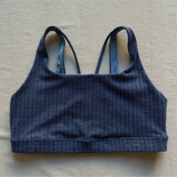 Athleta Blue Exhale Sports Bra - Picture 2 of 6